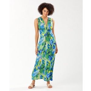 Tommy Bahama Tropic Maxi Dress. Size M